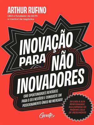cover image of Inovação para não  inovadores